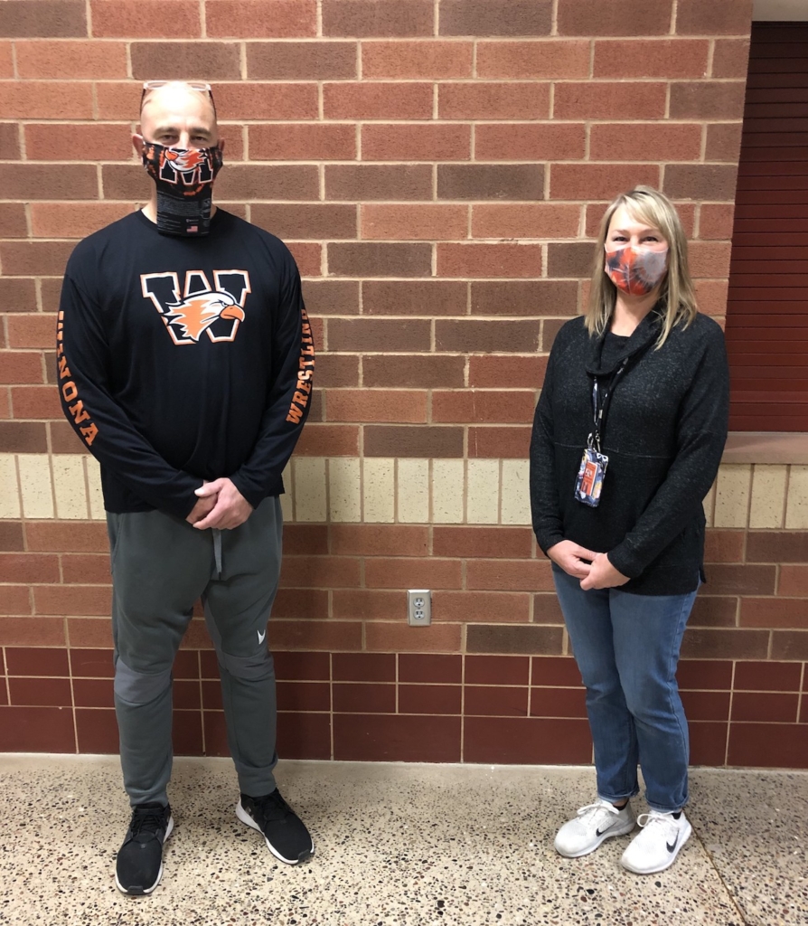 Pictured: Courtney Anderson and William Jacobs